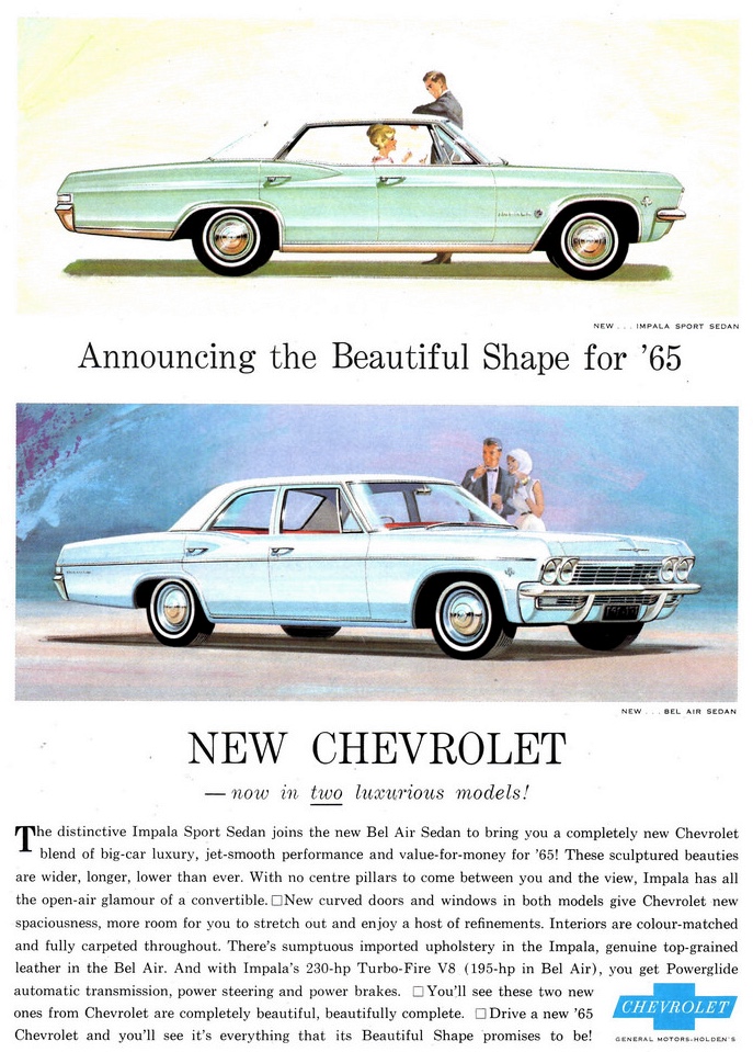 1965 Chevrolet Bel Air & Impala Sedan